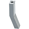Wedge-shaped lock blocks / steel