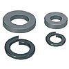 Rondelle / acciaio / diametro interno selezionabile