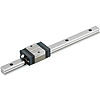 Profile rail guideways / carriage dimensions selectable / stainless steel / medium, heavy-duty design / pin drilling