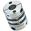 Servo-Kupplungen / CPDW / Korpus: Aluminium / 1 Scheibe, 2 Scheiben: Stahl / Nabenklemmung, Passfeder optional