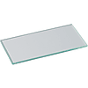 Plaques de verre carrées - Dimensions A, B standard