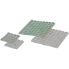 Anti-vibration mats / studded / equipment dampers / can be cut to size / silicone / ASKER C30