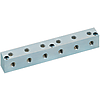 Verteilerblock / Luft-/Wasser-/Hydraulikverteilerblock – Ausführung mit T-förmigem Loch –