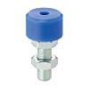 stopper bolts / hexagon socket at head / regular thread / MC-Nylon locking head / steel / chromated