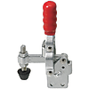 Toggle Clamp, Vertical Type, Straight Base, Clamp Bolt Fixed, Clamping Force 882 N