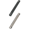 Rotationsachsen / Stahl, Edelstahl / blank, brüniert, vernickelt / h9 / zweiseitige Schlüsselfläche / Quergewinde