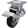 Castors / Safety Pedal Type