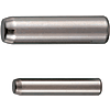 Zylinderstifte / MSV, MSVC / Stahl, rostfreier Stahl / 58 HRC / beidseitig gefast / +0,002/0