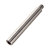 Linear shafts / offset on one side / external thread / internal thread / undercut / spanner flat