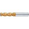 TSC series carbide square end mill, 4-flute / 3.5D Flute Length model