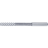 High-Speed Steel High Helical Reamer, Right Blade with 60° Left Spiral, Straight Shank, 0.1 mm Unit Designation Model