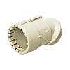Connettore curvo (45°) per tubo PF