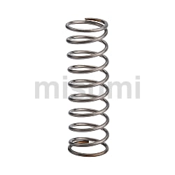 Compression Spring - O.D. Referenced Stainless Steel, Light Load [RoHS Comliant] E-GUL8-15
