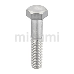 六角螺栓 鋼製 半螺牙 標準電鍍 HXNH-ST3W-M8-30