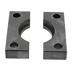 Plates for Gas Springs with Linked System -Vertical setting type / Square lower groove- FFC75