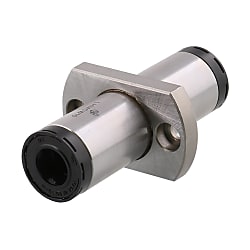 Linear Bushings with Lubrication Unit MX - Center Flanged Double LHMRW-MX35