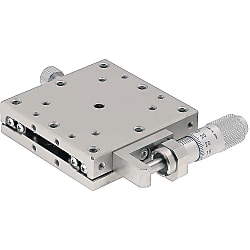 [High Precision]X-Axis Linear Ball Guide, Micrometer Head / Feed Screw / Digital, Differential Micrometer Head
