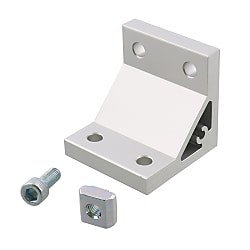 Thick Brackets - For 2 or More Slots - For 6 Series (Slot Width 8mm) Aluminum Frames HBLTD6-50-SEU