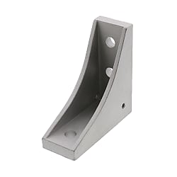 8 Series (Groove Width 10 mm) - For 1-Row Groove - Reversing Bracket With Protrusion, 4-Mounting Hole Type