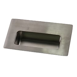 Stainless Steel Recessed Handle, Male Thread/Countersunk Hole Mount Type