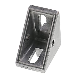 Tabbed Brackets - For 1 Slot - For 5 Series (Slot Width 6mm) Aluminum Frames - Nut Mounting Brackets