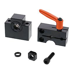 Lead Screw Support Units Square Type - Fixed Side Radial Bearing Type MTWZ-CP12-SET