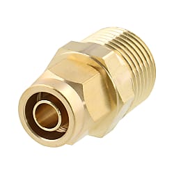Brass Tightening Fitting - Straight - for Sputtering Resistance NKC1290-02