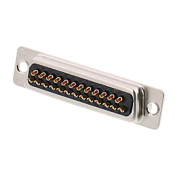 D-Sub Connector (Solder Termination Type), HD Series HDE-9P(50)