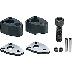 End Retainer Sets for Edge-matching Machining, Single Bolt Type, 25mm Thick TP-FPS13