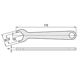 Wrench for Attaching Proximity Sensor