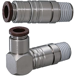 Quick-Fitting Joints For Mold Cooling -Separate Plugs・Sockets/(Heat-Resistant 120degree Series)/Sets- M-120AKC10-1201