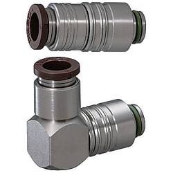 Quick-Fitting Joints For Mold Cooling -Separate Plugs・Sockets (Heat-Resistant 120degree Series)/Plugs-