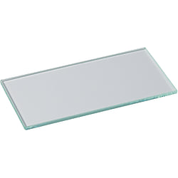 Square Glass Plates - Standard/ Pre-drilled Type GLKF3-100-100