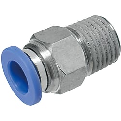 One-Touch Couplings - Male Connectors - Outlined with Hex MSCNL10-4