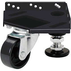 Integrated Casters & Leveling Mounts