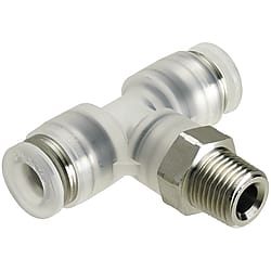 One-Touch Couplings for Clean Applications - Tees PPSCE6-1