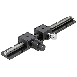 [High Precision] X-Axis Dovetail Slide, Rack & Pinion - X-Axis, Long Stroke (100, 200, 300, 400mm) Block Combination XLARGE2-A