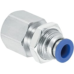 One-Touch Couplings - Female Threaded Bulkhead Unions MSSB8-1