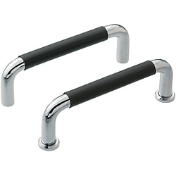 Round Handles With Rubber/Tapped UWANSLZ10-120-50-B