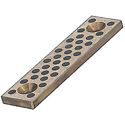 Lubrication-Free Slide Plate (STRL/STRLU/STRLUP/STRLT), Copper Alloy (Upper and Lower Surfaces Polished) Type STRL30-200