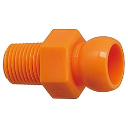 Adjustable Hoses Components / Installation Tools - Connector Only (Orange) AVAFD4-4