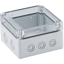 Plastic Control Box SPCM Type (Knockout Holes) SPCM18-18-15-G