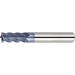 (Economy series) XAL series carbide multi-functional square end mill, 4-flute, 45° torsion / short model