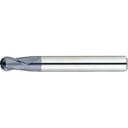 (Economy series) XAL series carbide ball end mill, 2-flute / short model XAL-BEM2S5.5
