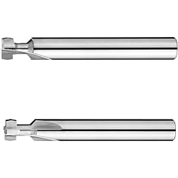 Carbide T-Slot Cutter, 2-Flute / 4-Flute, Double Angular