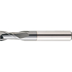 TiCN Coated Powdered High-Speed Steel Square End Mill, 2-Flute, Short VPM-EM2S13