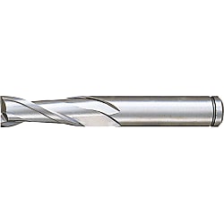 Powdered High-Speed Steel Square End Mill, 2-Flute / Regular / Non-Coated Model PM-EM2R12