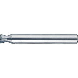 Carbide Straight Blade Inverted Tapered End Mill, 2 Flute, Inverted Tapered (Radius)