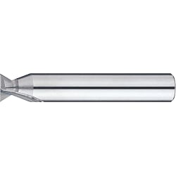 Carbide Straight Blade Inverted Tapered End Mill, 2 Flute, Strong Inverted Tapered (Radius)