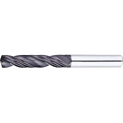 TiAlN Coated Carbide Burnishing Bladed Drill, Stub (No Oil Holes), Regular (with Oil Holes) TAC-BNESDBA10